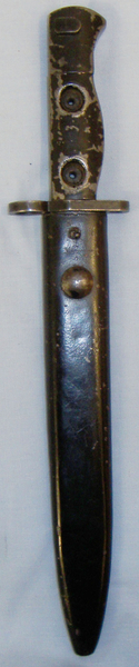 Australian ‘LIA2’ Bayonet and Scabbard. BAYO 765. Bayonet