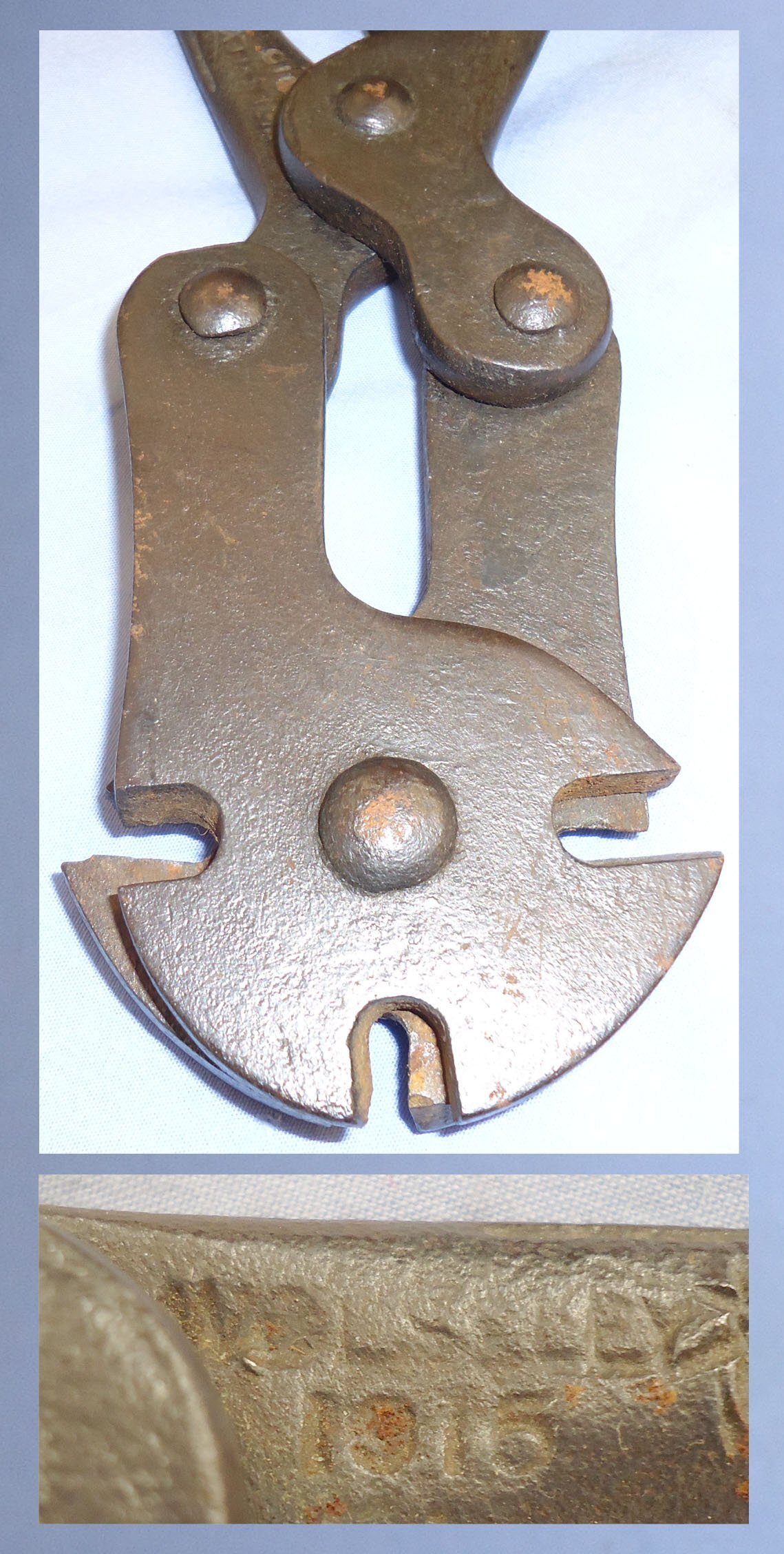 Original British WWI 1915 Dated all Steel Wire Cutters. MISC 825. Original British WWI 1915 Dated all Steel Wire Cutters. MISC 825. Antique & Militaria