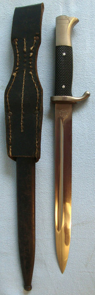 Robet Klaas, Solingen. Nazi M98 Dress Bayonet By Robet Klaas, Solingen, Scabbard Bayonet