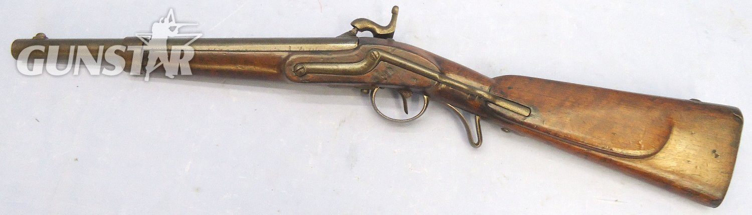 Steyr Austrian 18mm Kavalleriekarabiner M 1842/1854 Percussion Rifled Cavalry Carbine converted from a Kavalleriekarabiner M 1842 Tube Lock Rifled Cavalry Carbine. Sn - 21998 Muzzleloader None Rifle - {CATEGORY}