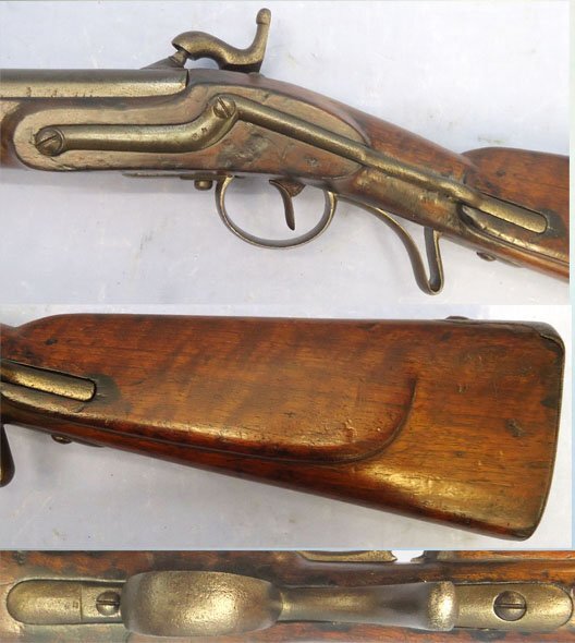  Steyr Austrian 18mm Kavalleriekarabiner M 1842/1854 Percussion Rifled Cavalry Carbine converted from a Kavalleriekarabiner M 1842 Tube Lock Rifled Cavalry Carbine. Sn - 21998 Muzzleloader None Rifle