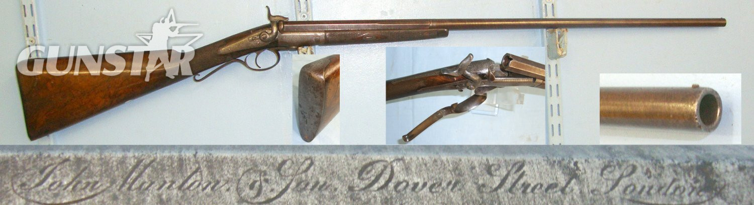 John Manton Sporting Shotgun. Sn 22572 Single Barrel None in 