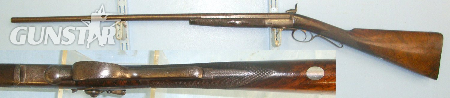  John Manton Sporting Shotgun. Sn 22572 Single Barrel None