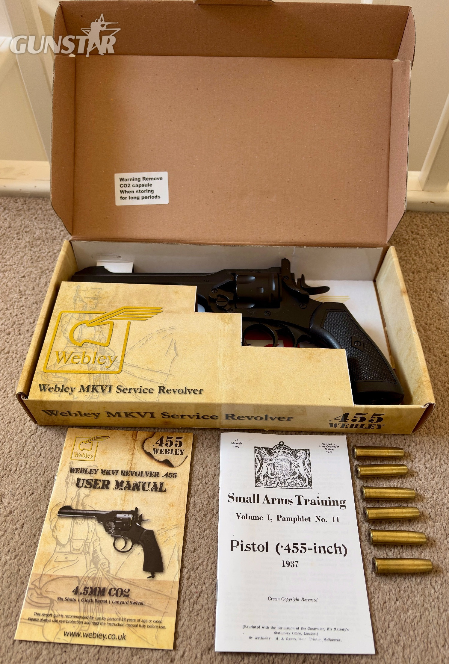 Webley & Scott MKVI .177 in 