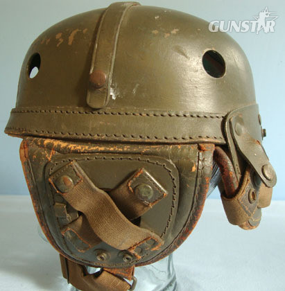American M 1941 Tankers Helmet, Size 58. American M 1941 Tankers Helmet, Size 58. Clothing