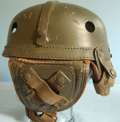 American M 1941 Tankers Helmet, Size 58. American M 1941 Tankers Helmet, Size 58. Clothing