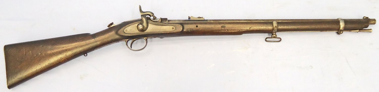Victorian Volunteers Forces, New South Wales, 1 of 200, 1863 Dated, Westley Richards Whitworth Patent Percussion Capping Breech Loading Monkey Tail .451 / .483 Calibre Carbine. Sn - 23174:5 Victorian Volunteers Forces, New South Wales, 1 of 200, 1863 Dated, Westley Richards Whitworth Patent Percussion Capping Breech Loading Monkey Tail .451 / .483 Calibre Carbine. Sn - 23174:5 Single Shot Various Rifle - {CATEGORY} in 