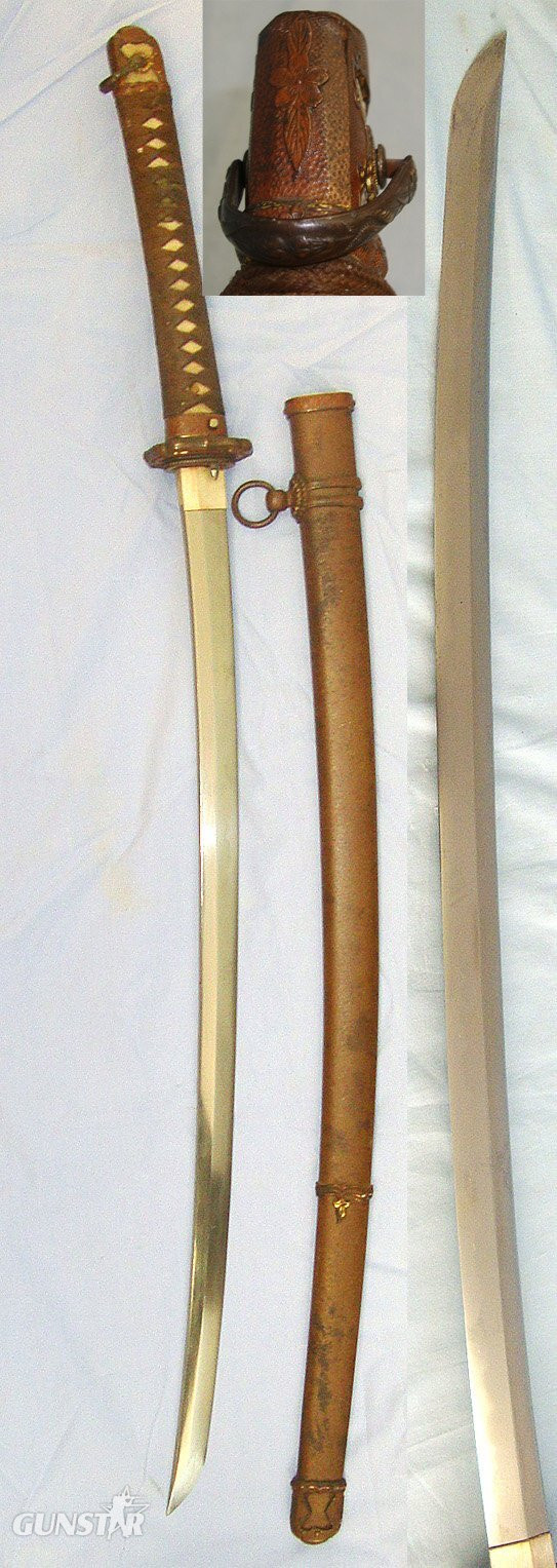  WW2 Japanese Army Officer’s Type 98 Shin Gunto Seki Arsenal Sword With Smith Signature ‘Noshu Seki Ju Kojima Katsu Masa’, Scabbard & Expert Assessment. Sn 23687:2 Sword