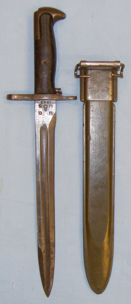  American U.S. M1 Bayonet and Scabbard. BAYO 270. Bayonet