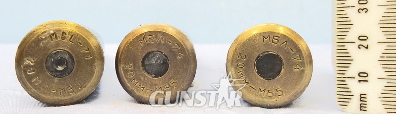 INERT. Yugoslavian, 20mm, Zastava Model 55, Anti-Aircraft Gun DUMMY Round. - O 1920 INERT. Yugoslavian, 20mm, Zastava Model 55, Anti-Aircraft Gun DUMMY Round. - O 1920  Other Ammunition