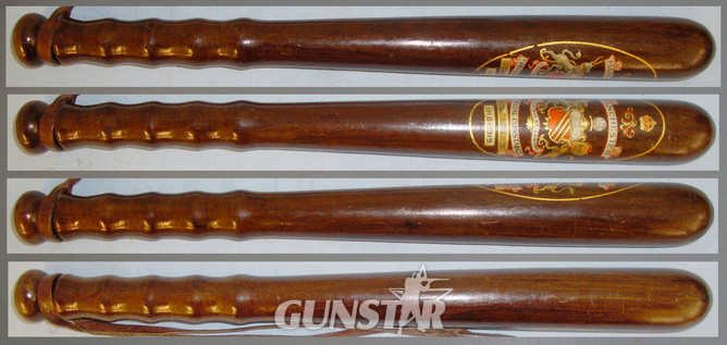 WWI era 1916-1919 Manchester Hand painted Presentation Truncheon to Special Constable John Howarth by Lindop Manchester. Sn 20677 WWI era 1916-1919 Manchester Hand painted Presentation Truncheon to Special Constable John by Lindop Manchester. . 20677. Antique & Militaria