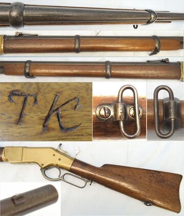  Winchester Model 1866 Lever Action .44 Rifle