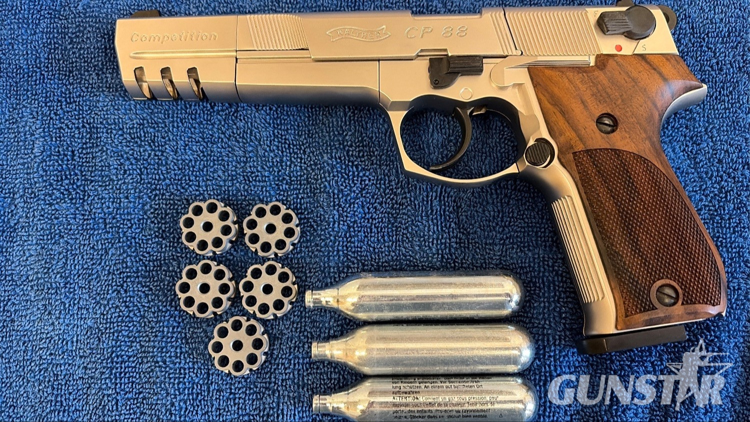 Walther CP88 Competition Nickel Walther CP88 Competition Nickel .177 in 