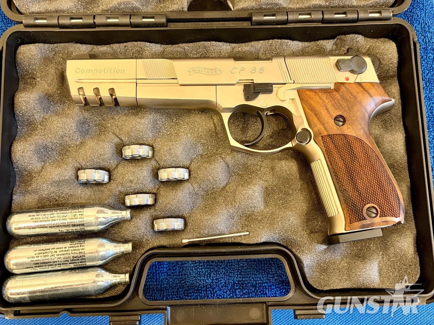  Walther CP88 Competition Nickel Walther CP88 Competition Nickel .177