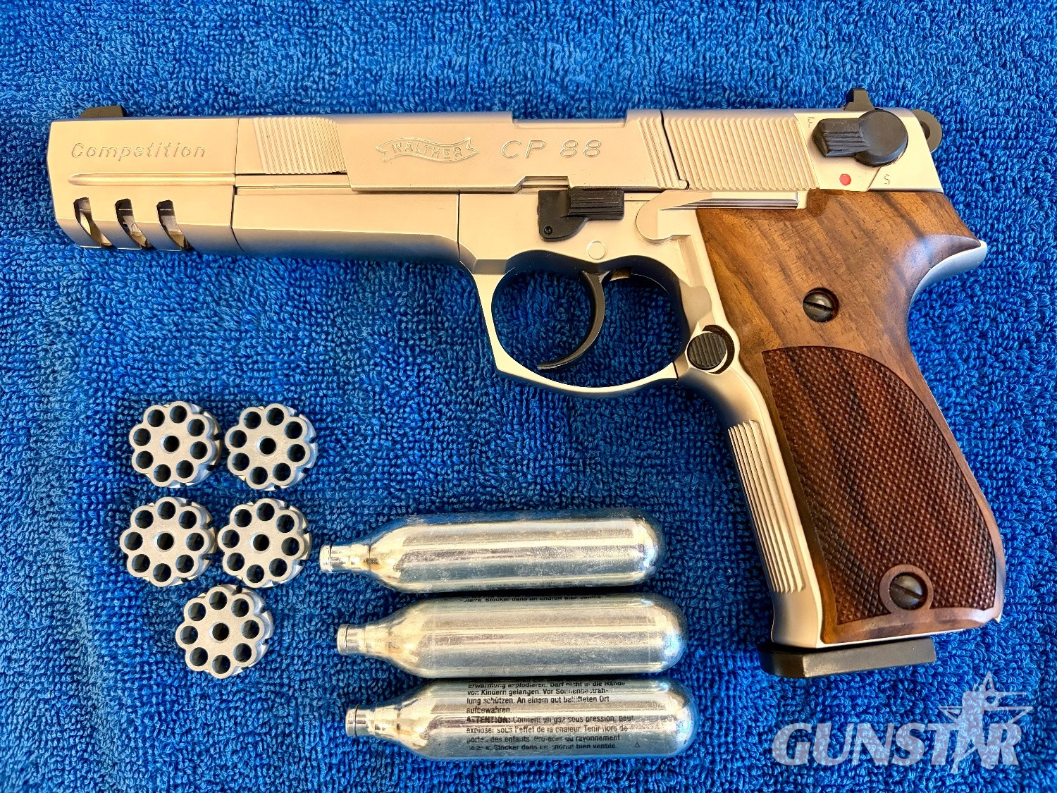Walther CP88 Competition Nickel Walther CP88 Competition Nickel .177 - {CATEGORY} in 