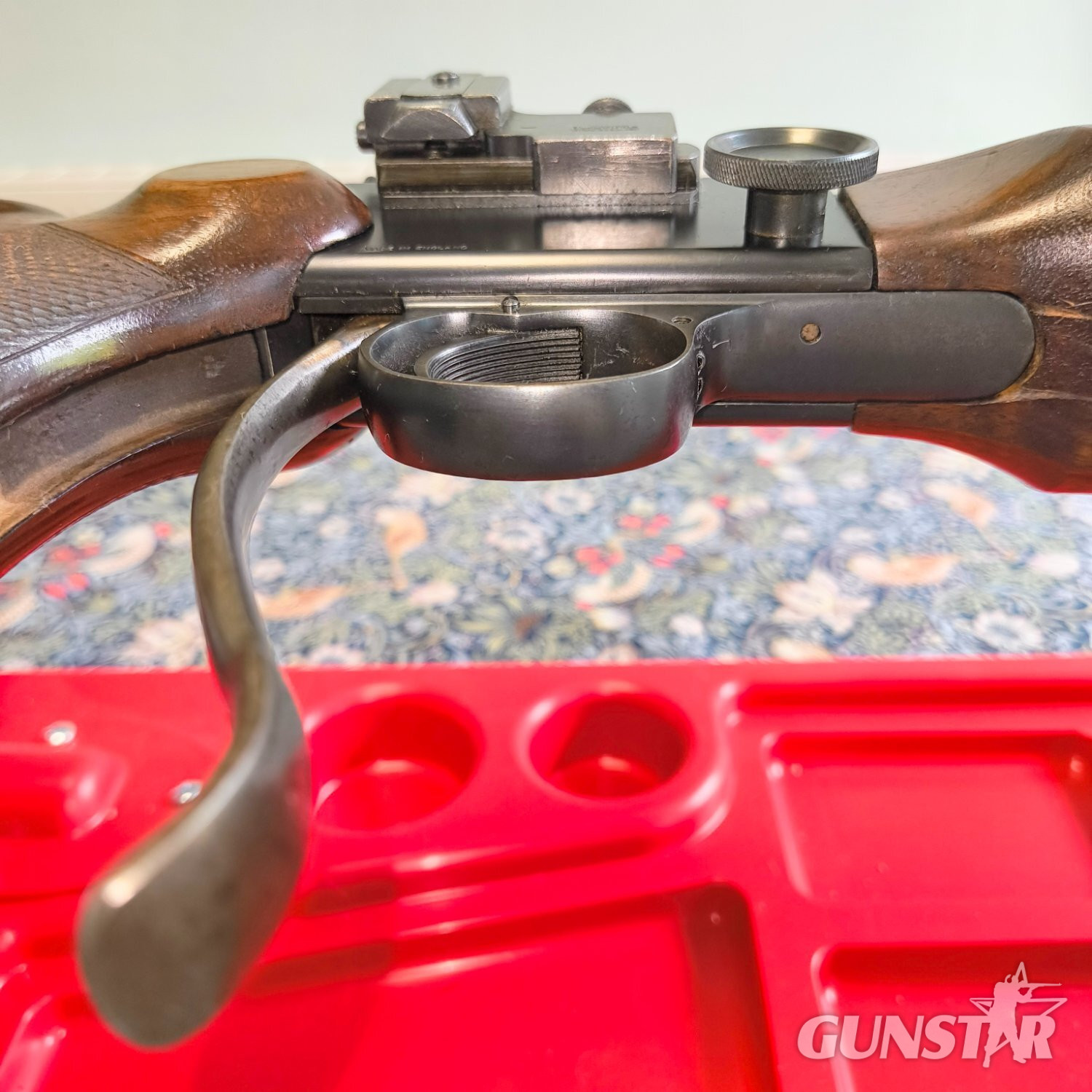 {CATEGORY} - BSA International Mk II LEFT HAND Single Shot .22 Long Rifle (.22 LR) Rifle in 