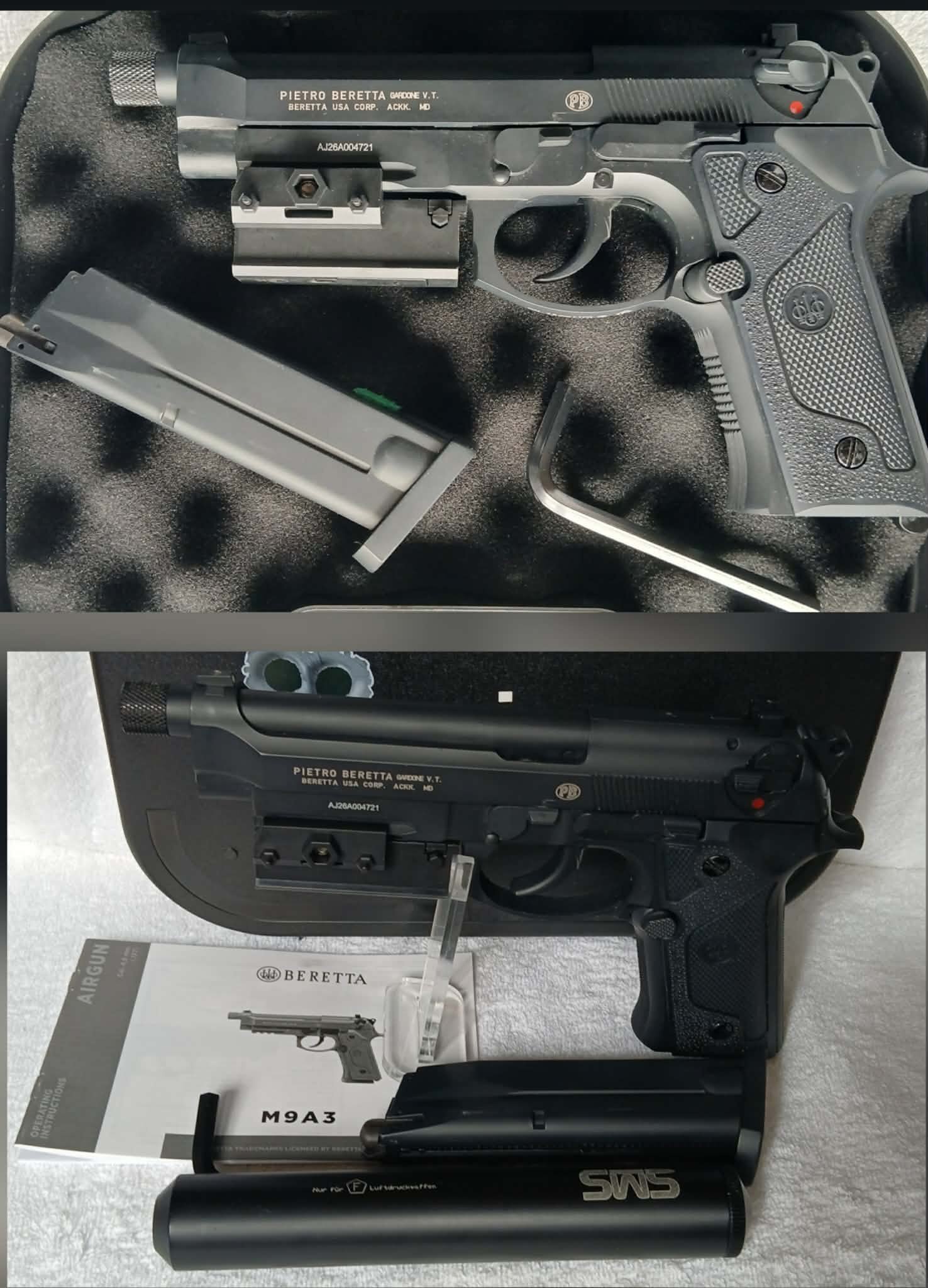  Walther PPQ .177 Semi Auto