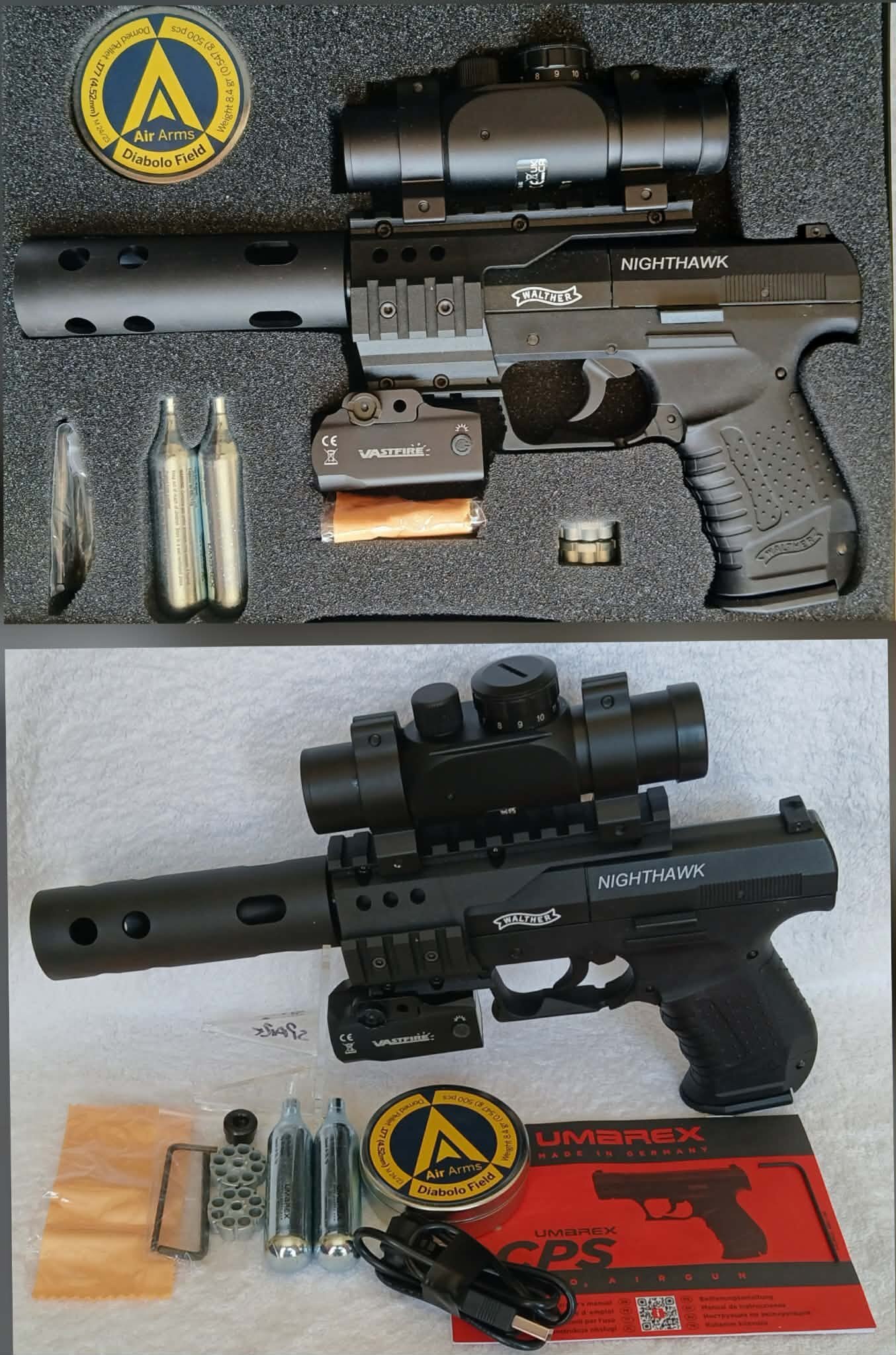 {CATEGORY} - Walther PPQ .177 Semi Auto
