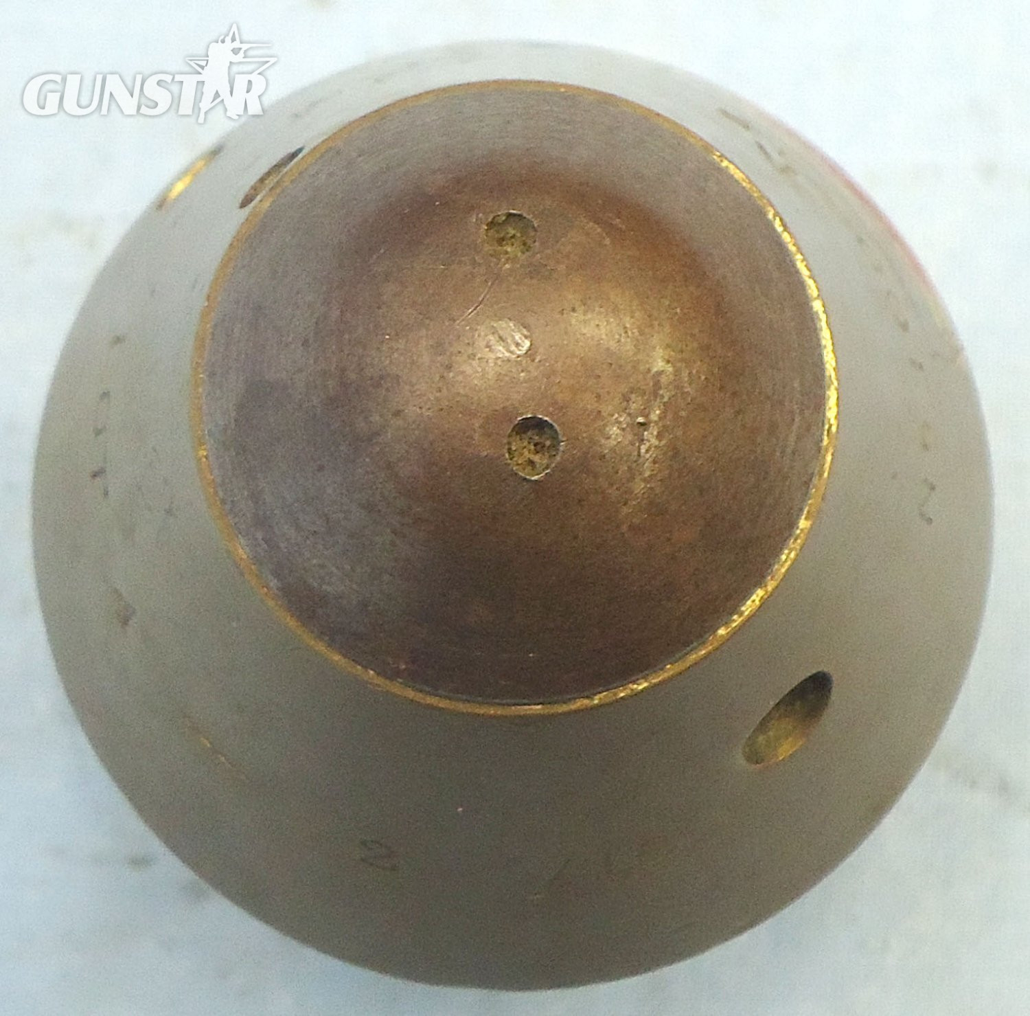 {CATEGORY} - INERT DEACTIVATED. **MINT** Rare, Strippable, British WW1 British No 100 Percussion Nose Fuze For High Explosive & Smoke Rounds. - O 2184 INERT DEACTIVATED. **MINT** Rare, Strippable, British WW1 British No 100 Percussion Nose Fuze For High Explosive & Smoke Rounds. - O 2184  Other Ammunition in 