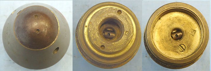  INERT DEACTIVATED. **MINT** Rare, Strippable, British WW1 British No 100 Percussion Nose Fuze For High Explosive & Smoke Rounds. - O 2184 INERT DEACTIVATED. **MINT** Rare, Strippable, British WW1 British No 100 Percussion Nose Fuze For High Explosive & Smoke Rounds. - O 2184  Other Ammunition