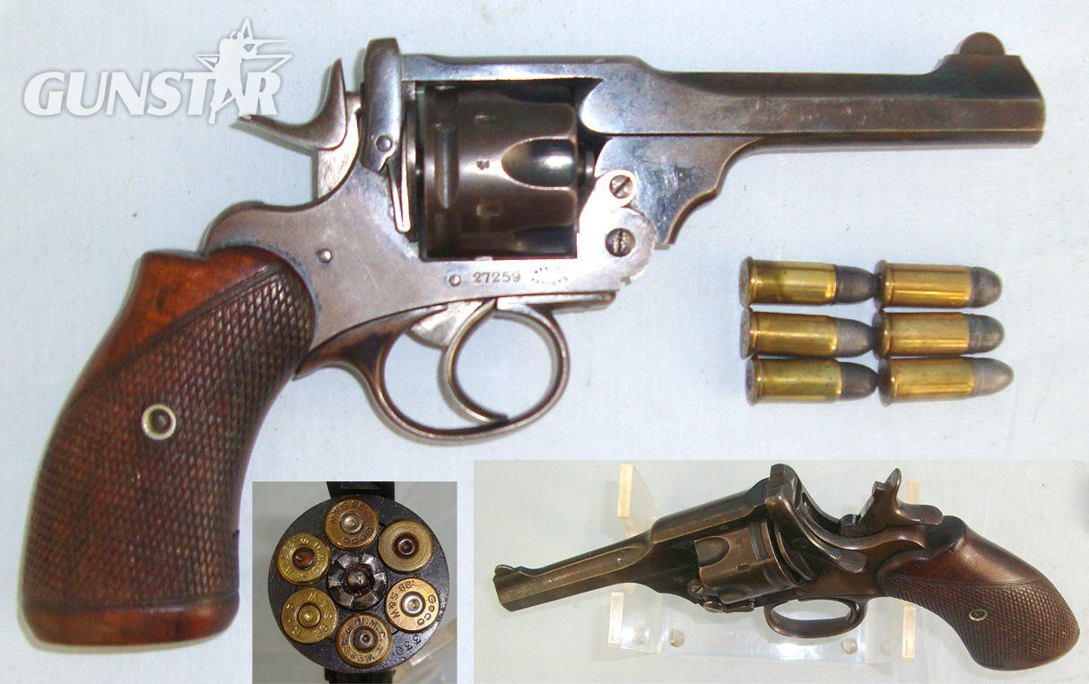 Early 1900’s British Webley MK III .380 Calibre Revolver With Open Cylinders That Will Accept Inert Rounds & Open Barrel**COCKS & DRY FIRES**VERY EARLY UK 1992 DEACTIVATION**Sn 23633:2 deactivated pistol None Revolver in 