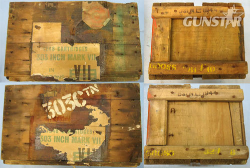  .303 Mark VII 1248 Round Empty Wooden Ammunition Box. .303 Mark VII 1248 Round Empty Wooden Ammunition Box. Antique & Militaria