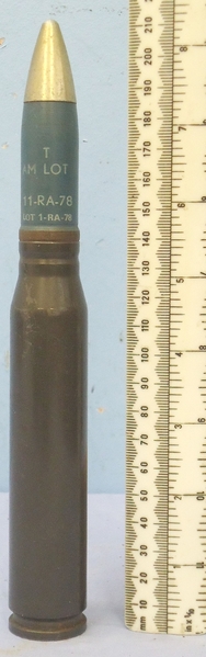 INERT DEACTIVATED. Dutch Made HS820, 20x139 Target Practice Round For The Rheinmetall Mk 20 Rh-202 Anti-Aircraft Gun. - O 1921 INERT DEACTIVATED. Dutch Made HS820, 20x139 Target Practice Round For The Rheinmetall Mk 20 Rh-202 Anti-Aircraft Gun. - O 1921  Other Ammunition - {CATEGORY} in 