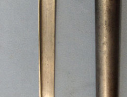 Chilean M1910 Police Sidearm Converted From French Gras 1874 Bayonet and Steel S Other Blade