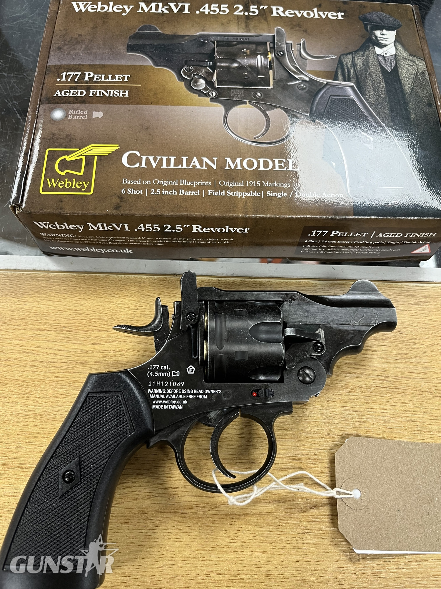 Service MK6 Revolver .177 in 