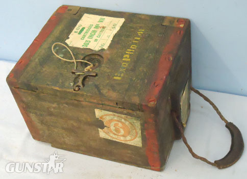 Wooden Ammunition Box With Metal Line Originally containing 500 Rounds Of .303 M Wooden Ammunition Box With Metal Line Originally containing 500 Rounds Of .303 M Antique & Militaria in 