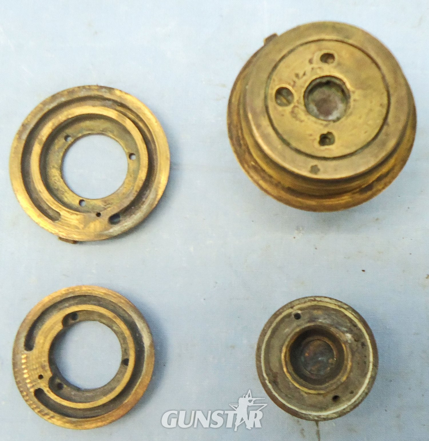{CATEGORY} - INERT DEACTIVATED. British, WW1, 1915 Dated, Strippable, No 85 Time & Percussion Nose Fuze. - O 2185 INERT DEACTIVATED. British, WW1, 1915 Dated, Strippable, No 85 Time & Percussion Nose Fuze. - O 2185  Other Ammunition