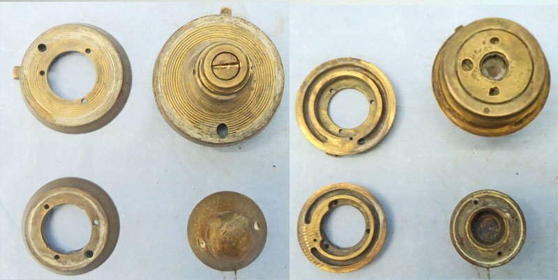 INERT DEACTIVATED. British, WW1, 1915 Dated, Strippable, No 85 Time & Percussion Nose Fuze. - O 2185 INERT DEACTIVATED. British, WW1, 1915 Dated, Strippable, No 85 Time & Percussion Nose Fuze. - O 2185  Other Ammunition
