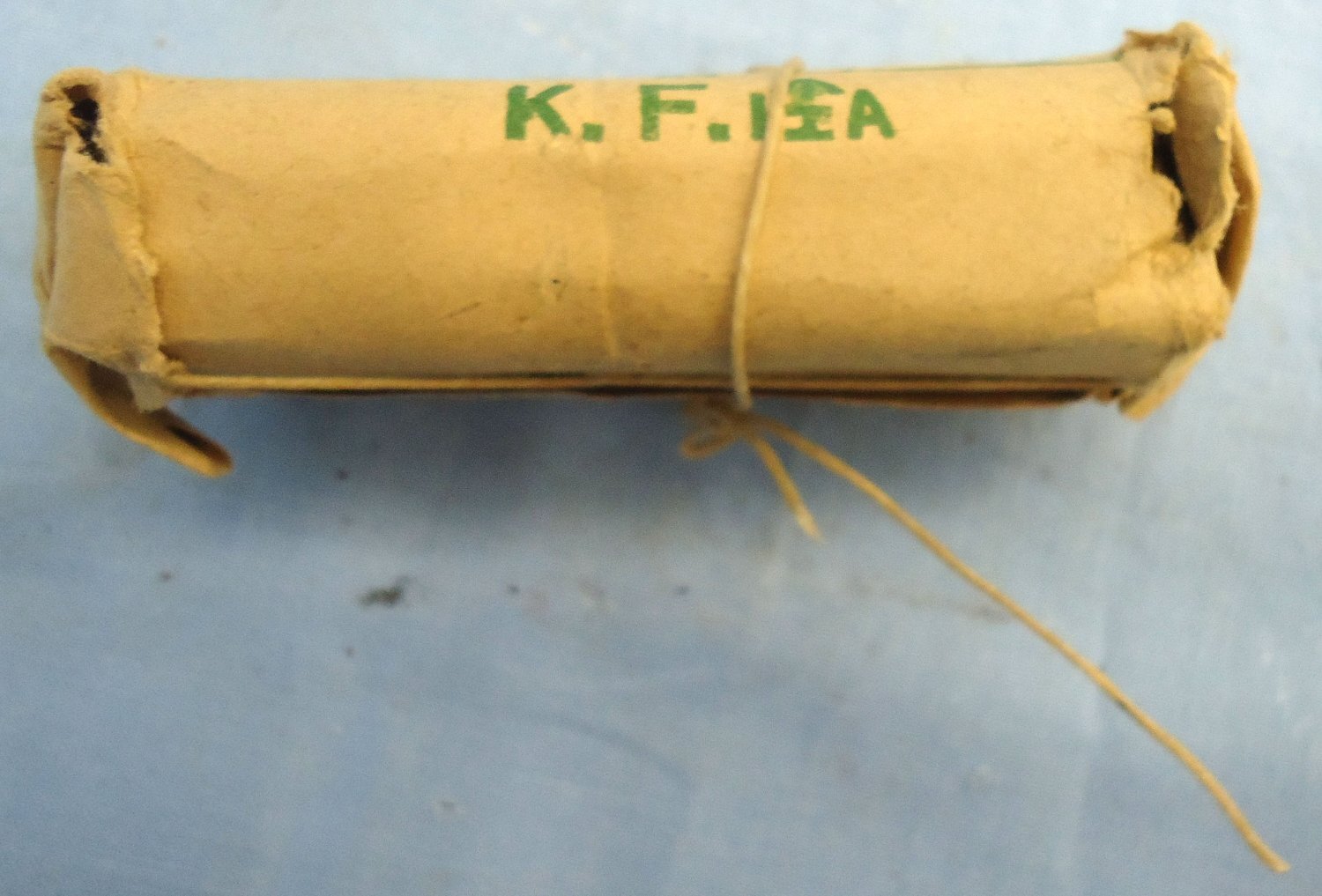 INERT DEACTIVATED. Indian, WW2, 1940 Dated, Indian Kirkee Armoury, 10 Round, .303 Mark VII Ball Round Service Pack. O 2312 INERT DEACTIVATED. Indian, WW2, 1940 Dated, Indian Kirkee Armoury, 10 Round, .303 Mark VII Ball Round Service Pack. O 2312 Various Other Ammunition - {CATEGORY}