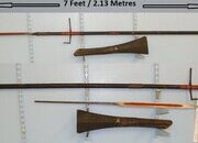 HIGH QUALITY**ANCIENT BLADE EARLY EDO PERIOD C1600-1670’s**LARGE** Japanese Horseman’s Su-Yari Fighting Spear With Rare Signed Tang ‘Hachi Man’ (God Of War), Saya Scabbard, Japanese Oak Shaft & Expert Assessment. Sn 19630 Other Blade