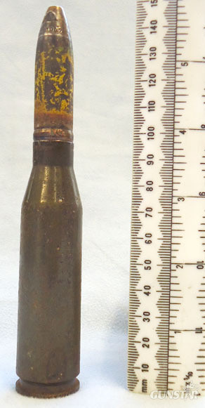 DEACTIVATED INERT WW2 (1942 dated) German 15 mm MK151/15 (15x96) HEIT (High Expl DEACTIVATED INERT WW2 (1942 dated) German 15 mm MK151/15 (15x96) HEIT (High Expl Antique & Militaria in 