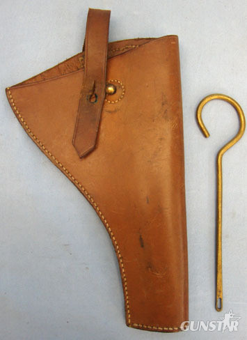 Brown Leather Open Top Holster For Webley Mk.VI .455" Service Revolvers For Mach Brown Leather Open Top Holster For Webley Mk.VI .455" Service Revolvers For Mach Care & Storage in 
