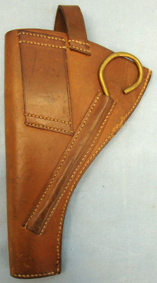 Brown Leather Open Top Holster For Webley Mk.VI .455" Service Revolvers For Mach Brown Leather Open Top Holster For Webley Mk.VI .455" Service Revolvers For Mach Care & Storage
