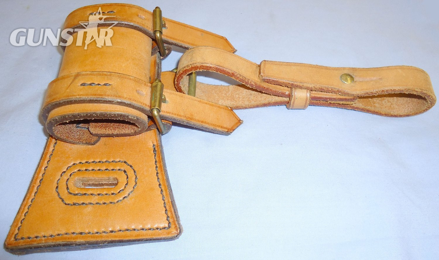 Un-issued* Thick Leather Adjustable Sword Frog for Saddle Equipment. 20191. Un-issued* Thick Leather Adjustable Sword Frog for Saddle Equipment. 20191. Other Accessory
