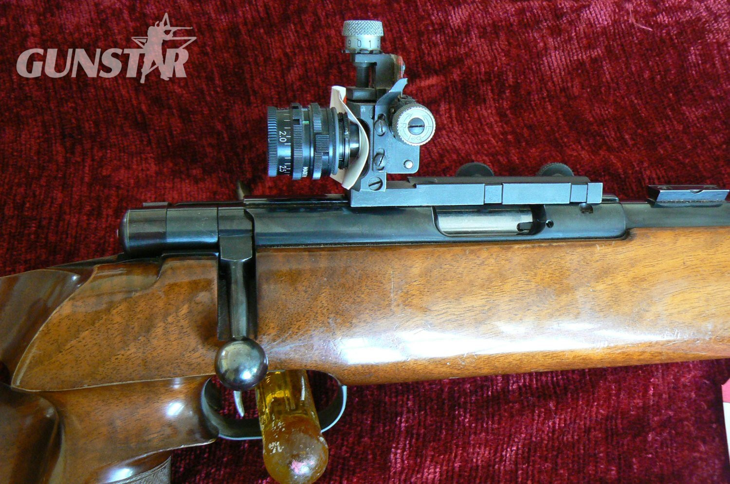 J.G. Anschütz 54 Bolt Action .22 Long Rifle (.22 LR) Rifle - {CATEGORY}