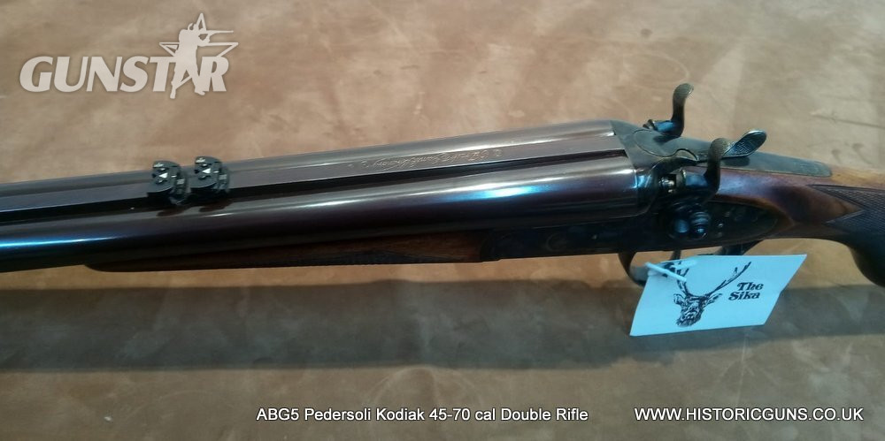 Pedersoli Kodiak Mk4 Double Rifle 0.45 Rifle