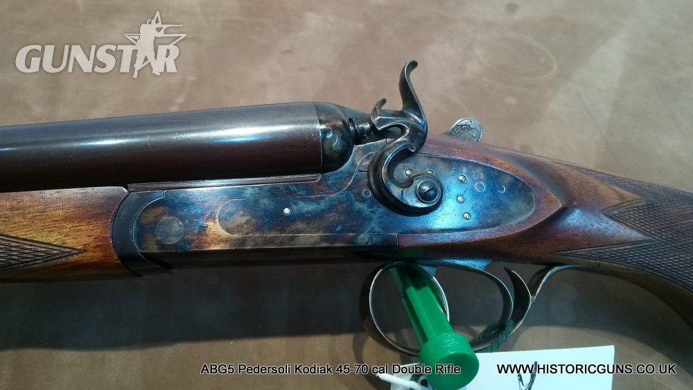 Pedersoli Kodiak Mk4 Double Rifle 0.45 Rifle - {CATEGORY} in 