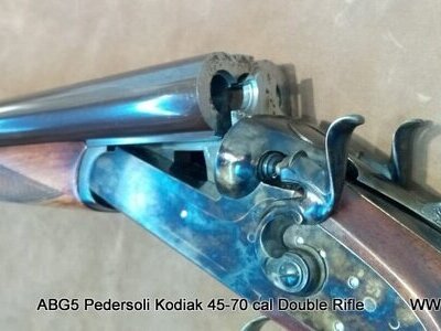 Pedersoli Kodiak Mk4 Double Rifle 0.45 Rifle