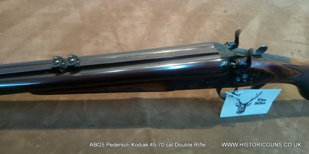 Pedersoli Kodiak Mk4 Double Rifle 0.45 Rifle
