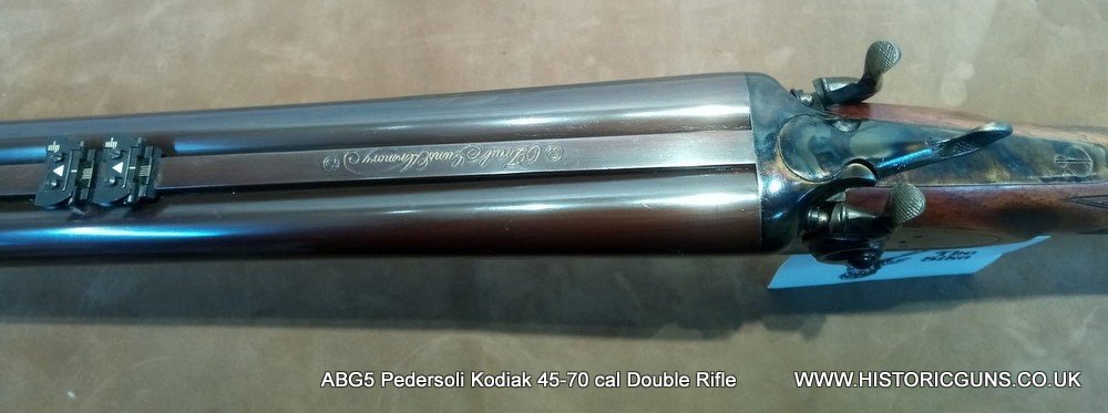  Pedersoli Kodiak Mk4 Double Rifle 0.45 Rifle