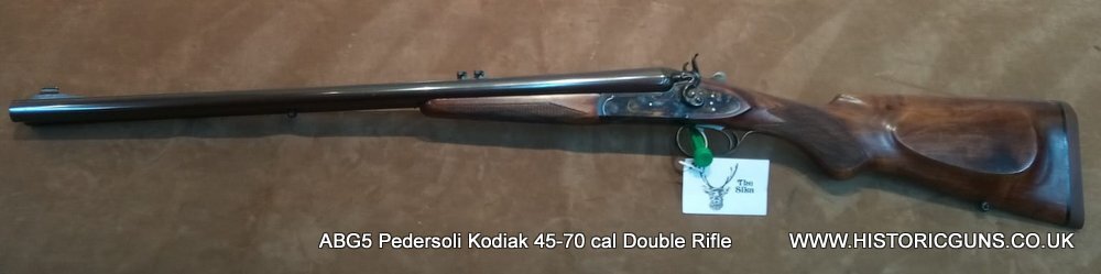 Pedersoli Kodiak Mk4 Double Rifle 0.45 Rifle - {CATEGORY}