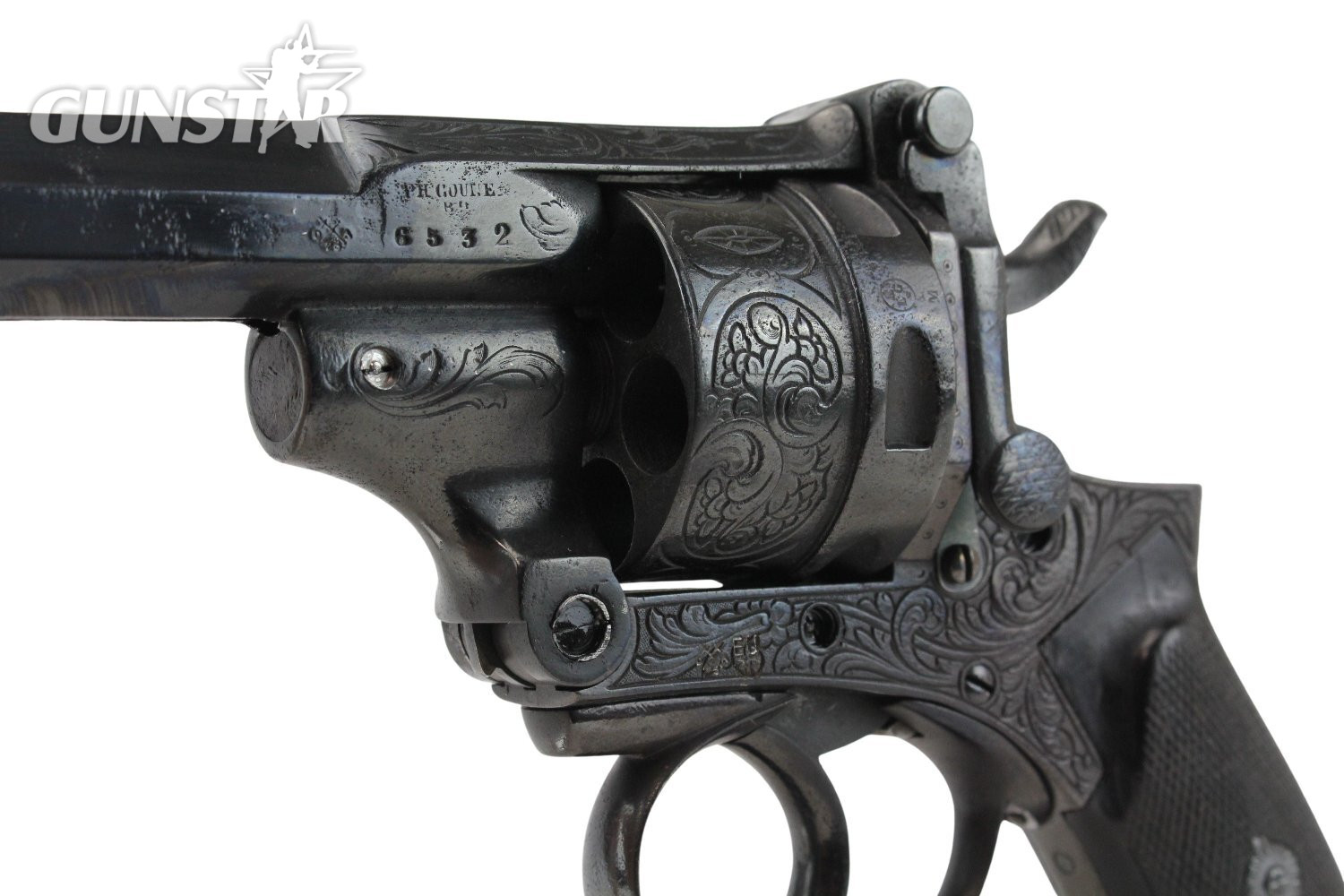 P H Coune Webley Style Revolver P H Coune Webley Style Revolver .455 Webley Revolver