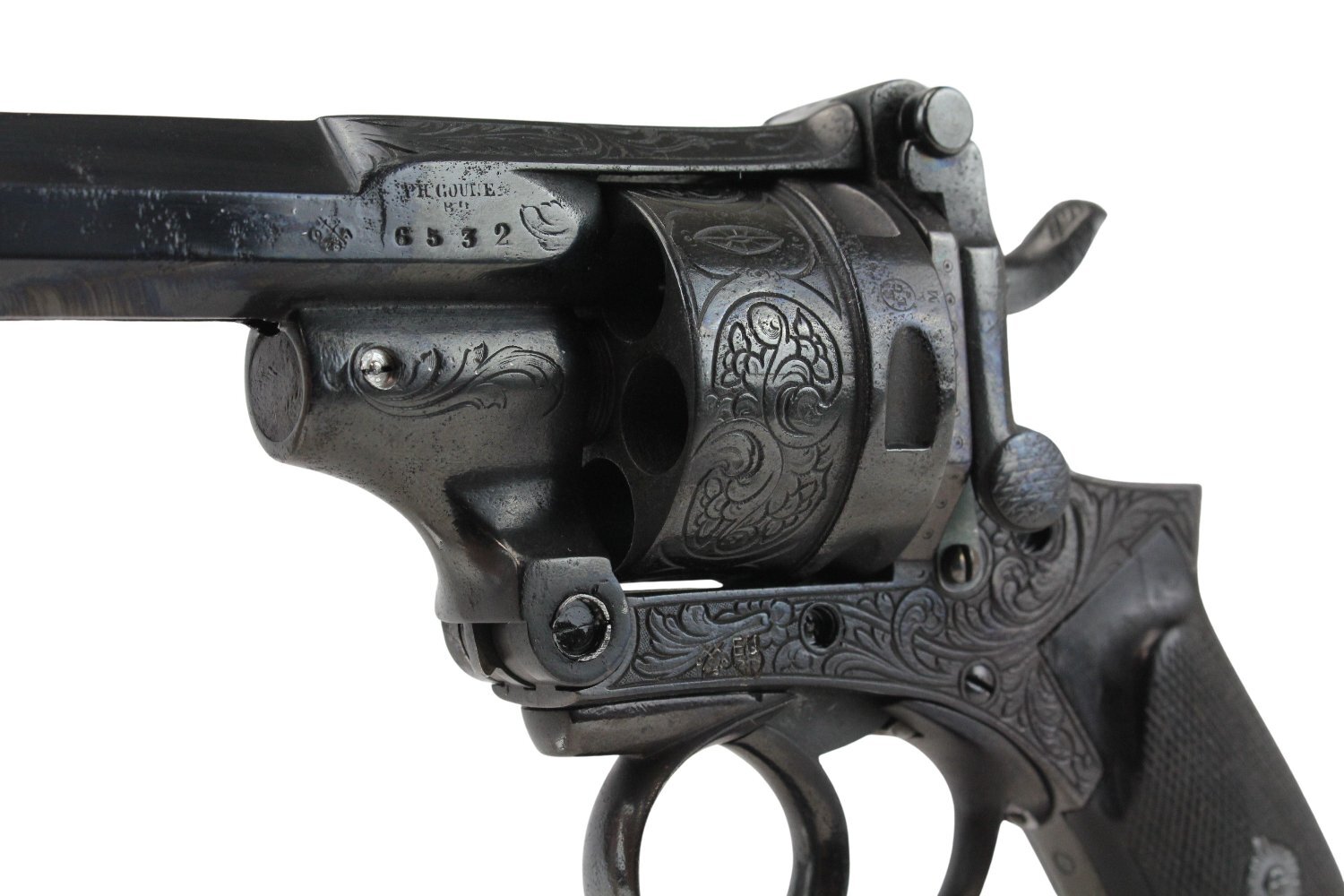 P H Coune Webley Style Revolver P H Coune Webley Style Revolver .455 Webley Revolver
