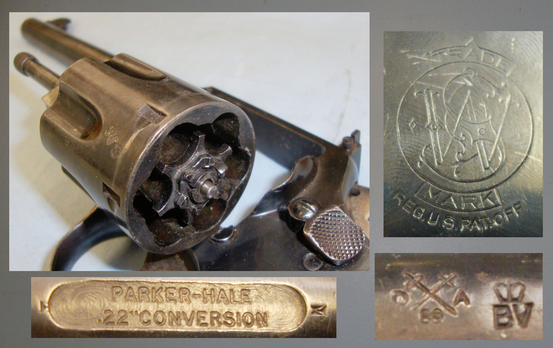 Smith & Wesson Smith & Wesson Military & Police .38 Calibre Revolver Parker Hale Converted To Target Pistol. **UK 1989 DEACTIVATION CERTIFICATED**Sn 10144. .38 Revolver
