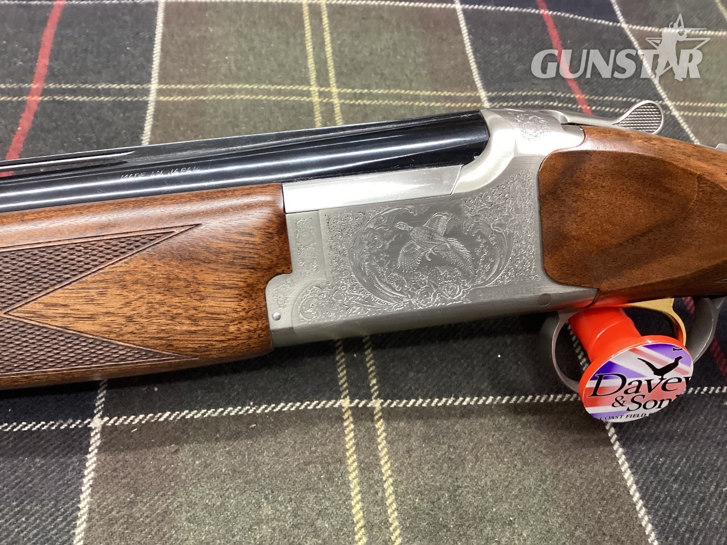 Browning B525 Grade 1 Game Over and Under 12 Bore/gauge