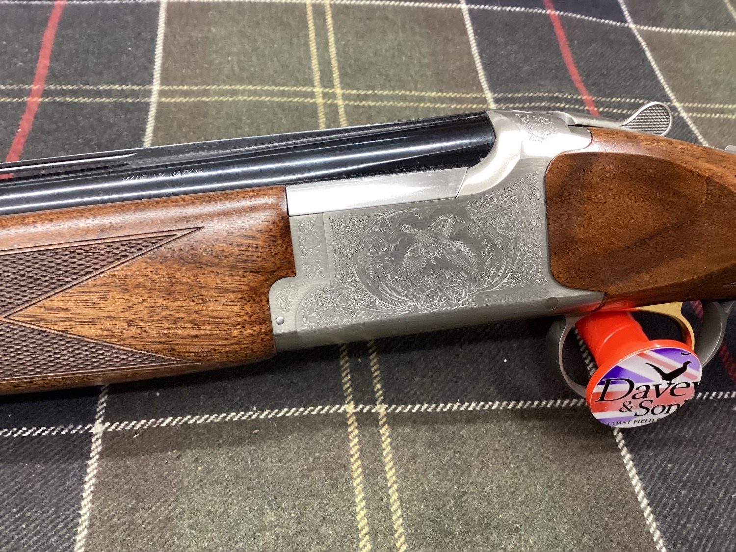 Browning B525 Grade 1 Game Over and Under 12 Bore/gauge
